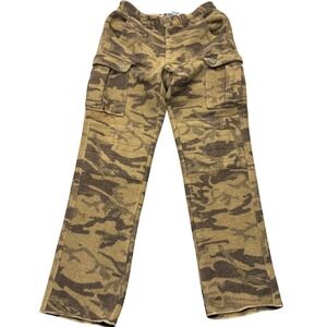 Columbia PHG Mens Wool Blend Camo Cargo Hunting Pants Camouflage Outdoor 34x36